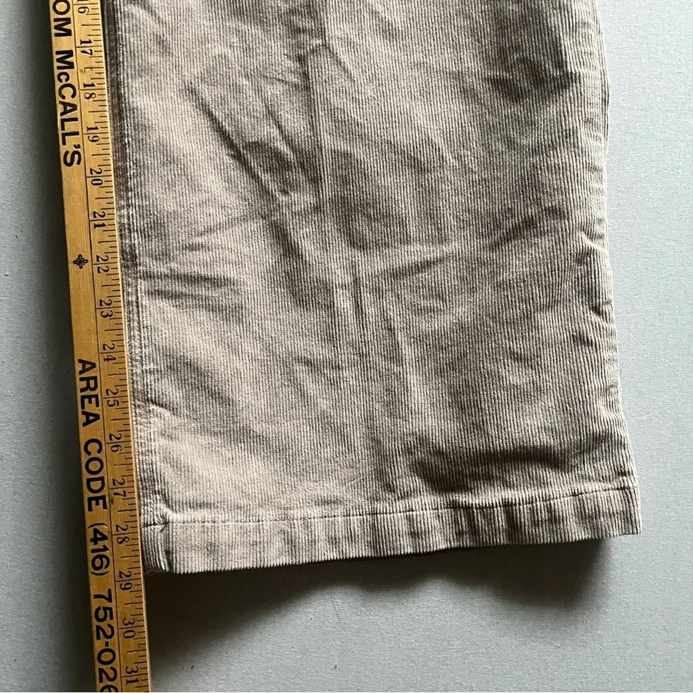 American Eagle Outfitters Low Rise Baggy Wide Leg Corduroy Pants Sz 14 - Picture 13 of 15